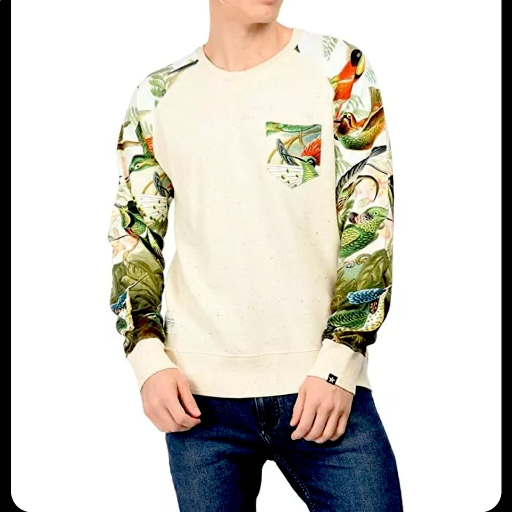 Two Angle Ywazo Crewneck Sweater SZ MD